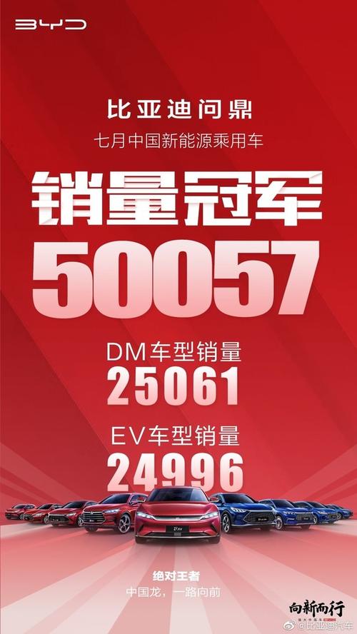 2021比亚迪七月份销量统计数据， 2021比亚迪七月份销量统计数据表