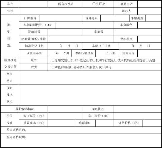 牛车二手车-牛车二手车估价表